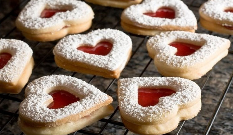 Biscuits Sablés à la Confiture Pour Noël