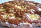 Gâteau aux pommes et aux amandes arôme frangipane