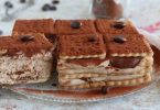 Gâteau de biscuits crémeux au café et au Nutella