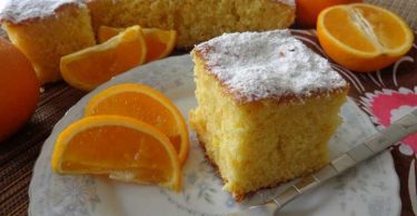 Gâteau orange et huile d’olive