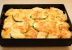 Gratin de pommes de terre aux courgettes