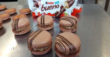 Macarons au Kinder Bueno