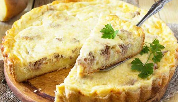 Quiche au thon façon lorraine