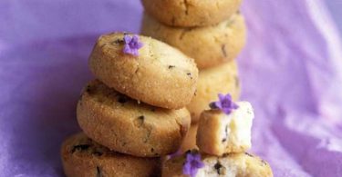 Sablés au citron et aux fleurs de Lavande