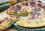 Schiacciata aux pommes de terre et aux courgettes