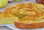 Tarte aux pommes crémeuse et fondante