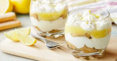 Tiramisu au citron et lemon curd