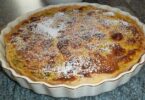 Recette Lorraine: Tarte à la rhubarbe de Mamie