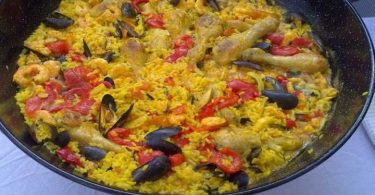 Recette Paella Andalouse