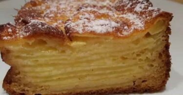 Gâteau invisible aux pommes ultra moelleux