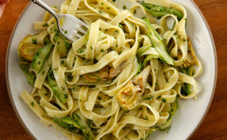 Tagliatelles aux courgettes weight Watchers