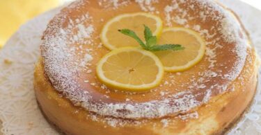 Gâteau au fromage blanc et au citron facile