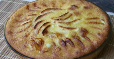 Gâteau moelleux aux pommes de grand-mère